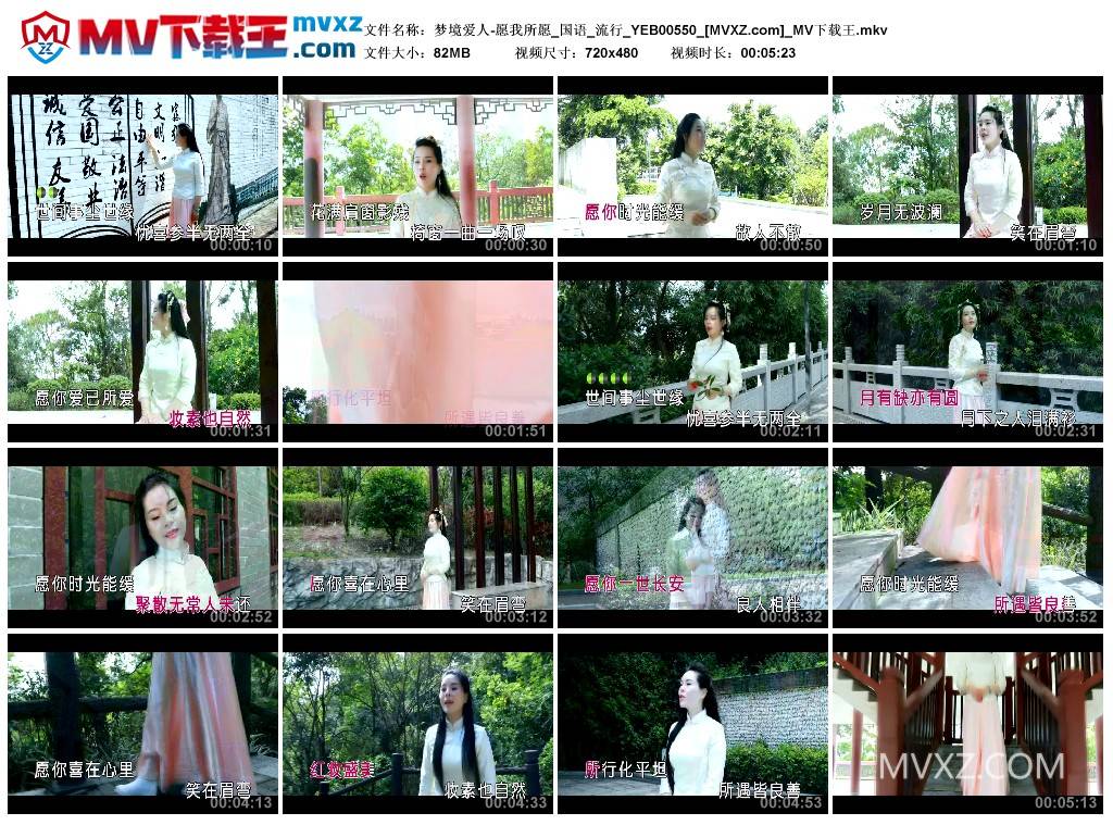 梦境爱人-愿我所愿_国语_流行_YEB00550